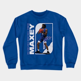 Tyrese Maxey Philadelphia Stretch Crewneck Sweatshirt